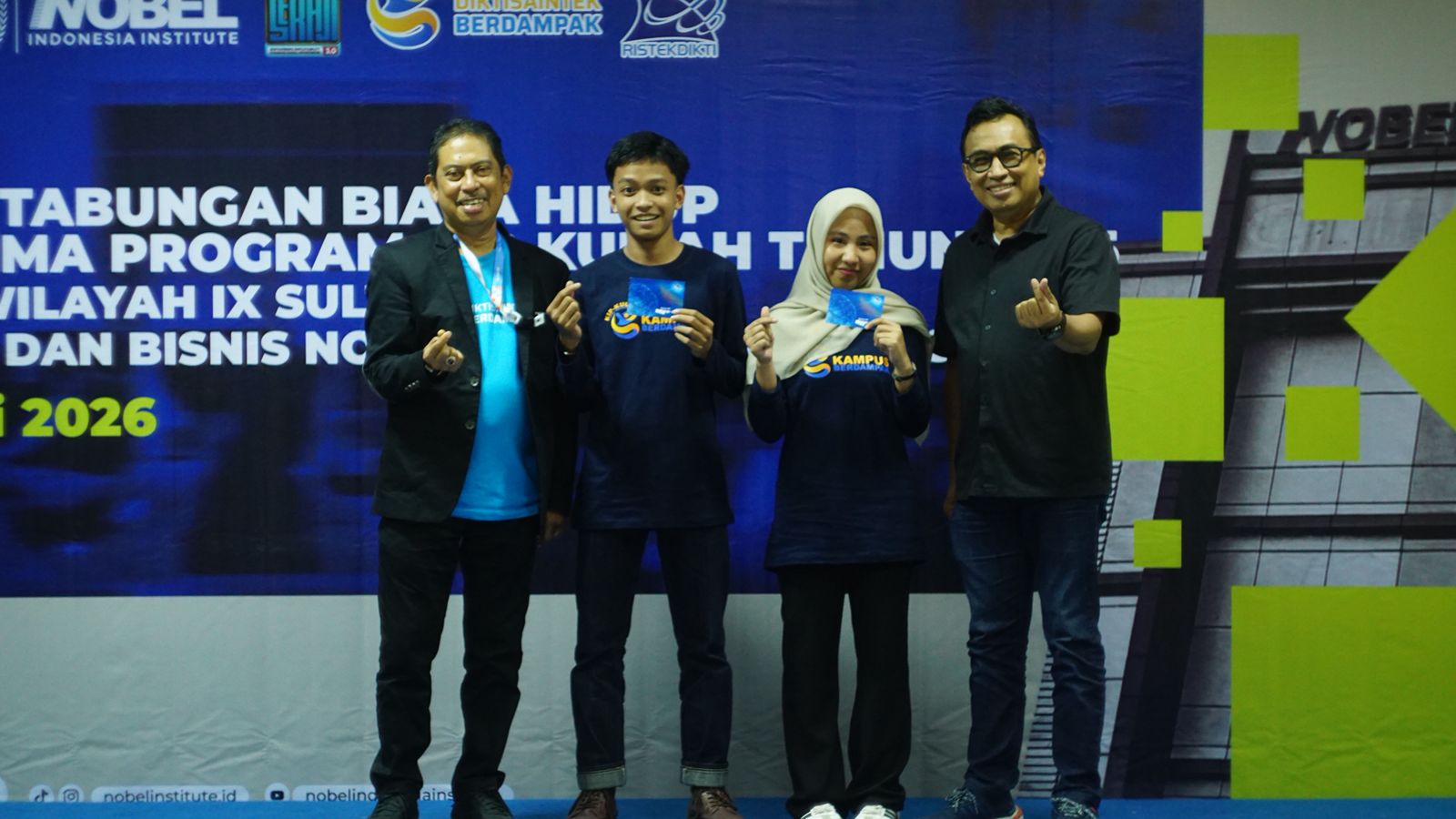 Nobel Indonesia Siapkan Skema KIP Kuliah Sampai Reguler Bagi Camaba